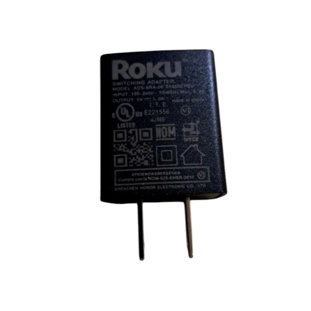 Roku Black Power Adapter